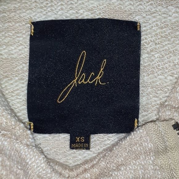 Jack. BB Dakota Hatchi Hoodie‎ Offset Zip in Tan XS - Picture 5 of 7